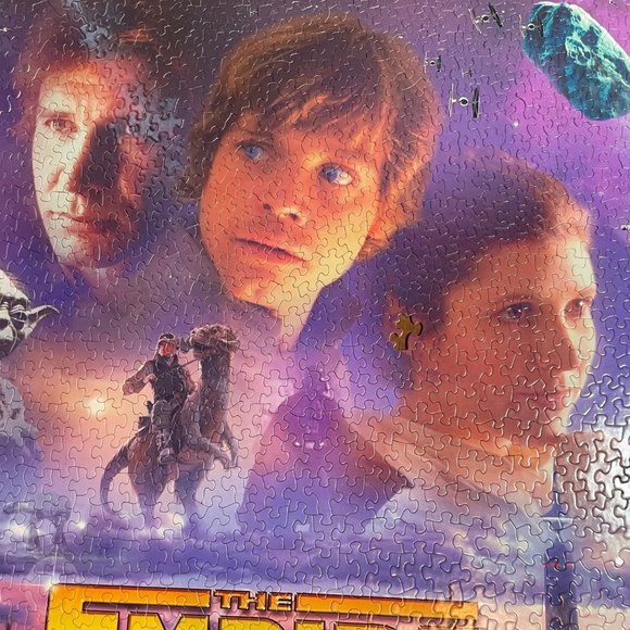 Empire Strikes Back Springbok Puzzle Star Wars 1500 1997 USA Missing 2 pcs! - Picture 8 of 16